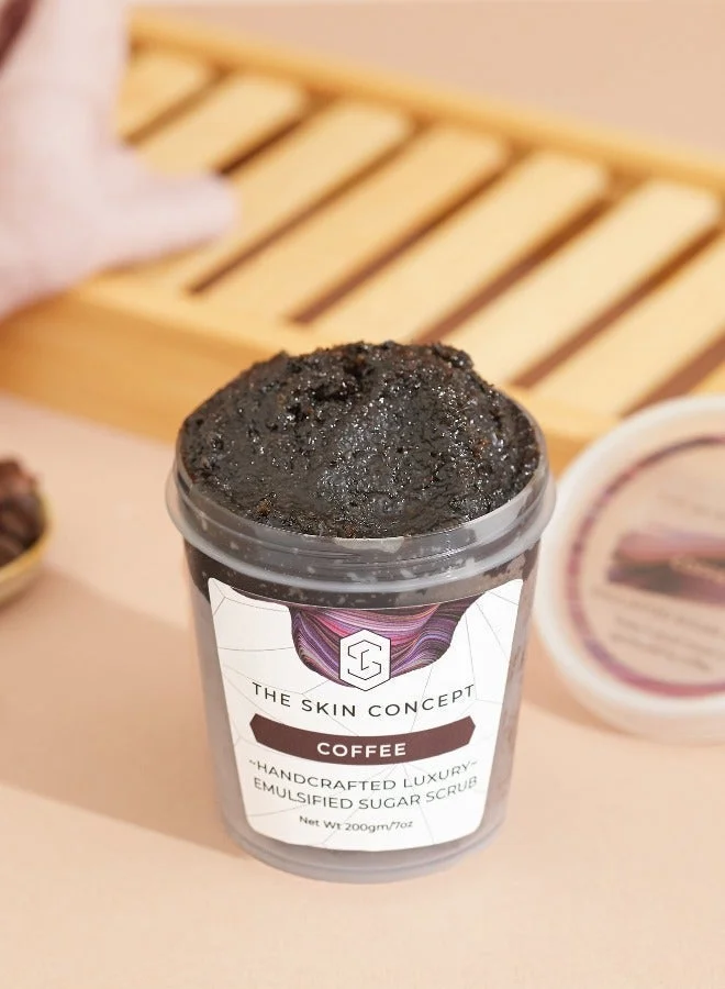 The Skin Concept Coffee The Skin Concept Face and Body Scrub-Coffee-Handmade  | Best Price UAE